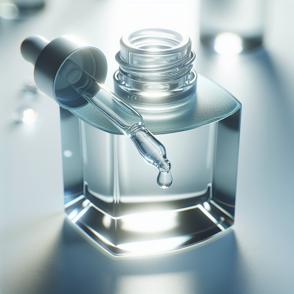 에센스 병 클로즈업